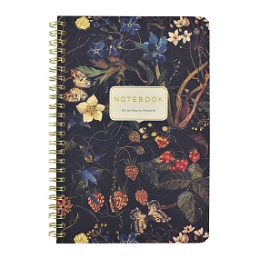 Тетрадь общая BrunoVisconti®
А5 (140 х 210 мм)
"FLORA.ЛЕСНЫЕ ЯГОДЫ " 60 л., клетка
Арт. 7-60-201/26