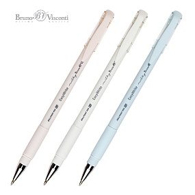 Ручка шариковая BrunoVisconti®
"EASYWRITE.Milky"
0.5 мм, синяя
Арт. 20-0431