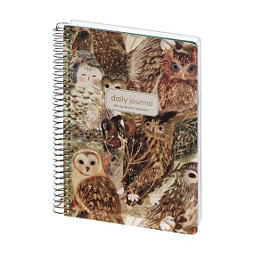 Ежедневник BrunoVisconti® недатированный
А5 (160 х 210 мм)
"FAUNA.ВОЛШЕБНЫЕ СОВЫ" мультиколор 272 стр.
Арт. 3-701/14