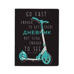 Дневник школьный BrunoVisconti®
А5 (165 х 213 мм)
"САМОКАТ.GO FAST" 48 л.
Арт. 10-160/28