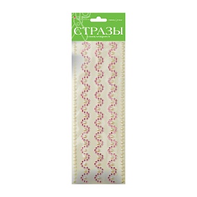 НАБОР САМОКЛЕЯЩИХСЯ СТРАЗ №20 "ЗМЕЙКА С ЖЕМЧУГОМ", 6 ЦВ.
Арт. 2-127/04