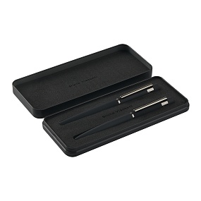 Ручка шариковая  и карандаш BrunoVisconti®
"VERONA" цвет корпуса черный
1 мм, синий, в черном  футляре
Арт. 20-0216/0349-13