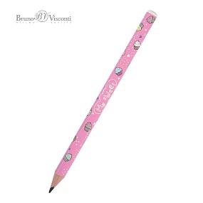 Карандаш BrunoVisconti®
чернографитовый, 4B
HappyGraphix Jumbo "MY SWEET. КАПКЕЙКИ"
Арт. 21-0062/09