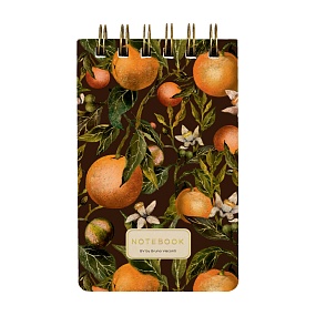 БЛОКНОТ НА ГРЕБНЕ «CUTE JOURNAL» A6-, BV, 100 Л. "FLORA.ORANGES" ЛИНЕЙКА
Арт. 3-100-005/11