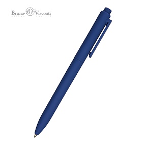 Ручка шариковая автоматическая BrunoVisconti®
"SOFTCLICK.Navy" 0.7 мм, синяя
Арт. 20-0418