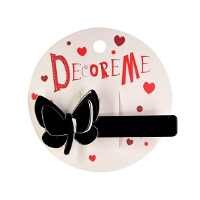 ЗАКОЛКА ДЛЯ ВОЛОС 7 СМ, 1 ШТ, 4 ВИДА 
Арт. 2-718/05