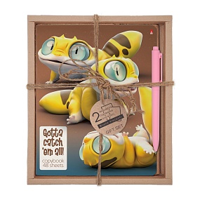 НАБОР ПОДАРОЧНЫЙ "ГЛАЗАСТИКИ. Глазастики желтые" (ДВЕ ТЕТРАДИ И РУЧКА)
Арт. 7-48-1284-2/5