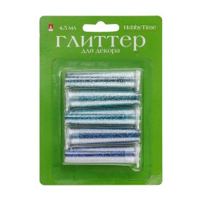 ГЛИТТЕР ДЛЯ ДЕКОРА, С ДОЗАТОРОМ, 4.5 Г, В БЛИСТЕРЕ,  ( 5 ЦВЕТОВ ), ЦВЕТОВАЯ ГАММА №6
Арт. 2-308/06