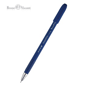 Ручка гелевая BrunoVisconti®
"SIMPLEWRITE" 
0.5 мм, черная, в тубе Navy
Арт. 20-0459