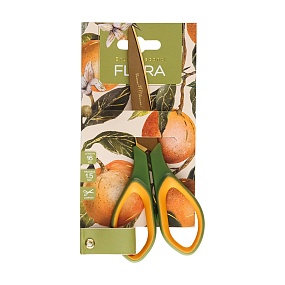 Ножницы классические BrunoVisconti®
 (80 х 180 мм.)
"FLORA.PARADISE.ORANGES"
Арт. 60-0082
