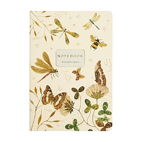 Тетрадь общая BrunoVisconti®
А5 (147 х 210 мм)
"БАБОЧКИ.СТРЕКОЗЫ" 40 л., клетка
Арт. 7-40-001/189