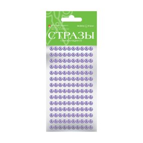 НАБОР САМОКЛЕЯЩИХСЯ СТРАЗ №58, "ЦВЕТНОЙ ЖЕМЧУГ", 6 ММ, 5 ЦВ.
Арт. 2-118/06