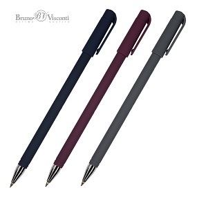 Ручкa BrunoVisconti
шариковая, 0.5 мм, синяя
SlimWrite. ORIGINAL
Арт. 20-0006