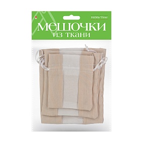 ПОДАРОЧНЫЕ МЕШОЧКИ ИЗ ТКАНИ, 3 ШТ, 3 Р-РА, ВИД 27
Арт. 2-240/27