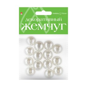 БУСИНЫ КРУГЛЫЕ ПОД ЖЕМЧУГ, Ø 16 ММ
Арт. 2-370/05