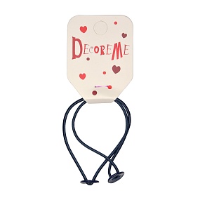 РЕЗИНКА ДЛЯ ВОЛОС 1 ШТ, 5 ЦВЕТОВ 
Арт. 2-712/185