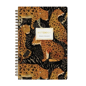 Тетрадь общая BrunoVisconti®
А5 (140 х 210 мм)
"FAUNA.ЛЕОПАРД" 60 л., в точку
Арт. 7-60-203/03