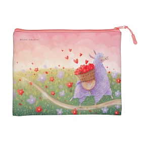 Папка на молнии BrunoVisconti
А5 (26 х 20 см)
"ЛАВАНДОВЫЕ ЛАМЫ.СЕРДЕЧКИ"
Арт. 14-002/10