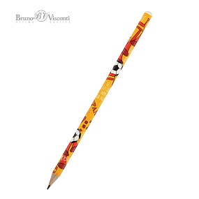 Карандаш BrunoVisconti®
чернографитовый, НВ
HappyGraphix "ФУТБОЛ.ЧЕМПИОНЫ. ИСПАНИЯ"
Арт. 21-0030/42