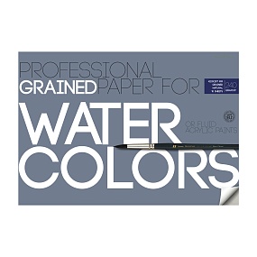 Бумага BrunoVisconti
для акварели, 10 л., 1 вид
А3 (420х297 мм)
Арт. 4-116