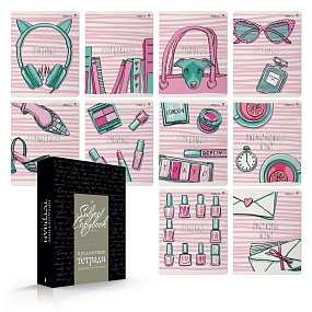 Набор тематических тетрадей Альт
коробка Soft Touch черная
"GIRLS ONLY"
Арт. 7-48-1102/27