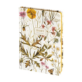 Ежедневник BrunoVisconti® недатированный
А5 (145 х 205 мм)
"FLORA.ПОЛЕВЫЕ ЦВЕТЫ" 240 стр.
Арт. 3-744/21