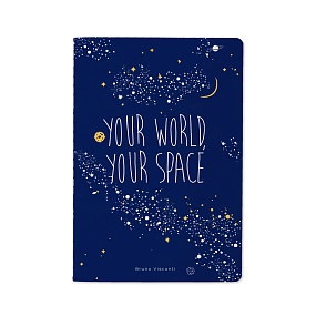 Тетрадь общая BrunoVisconti®
А5 (147 х 210 мм)
"ТВОЙ МИР" 40 л., клетка
Арт. 7-40-001/139