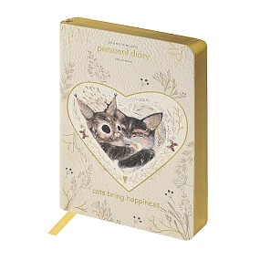 Ежедневник BrunoVisconti® недатированный
А6 (106 х 148 мм)
"LOVE ME.КОТИКИ ПРИНОСЯТ СЧАСТЬЕ" 256 стр.
Арт. 3-742/08