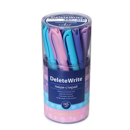 Ручкa BrunoVisconti
гелевая пиши-стирай, 0.5 мм, синяя
DeleteWrite «СОВУШКИ»
Арт. 20-0260: фото #4