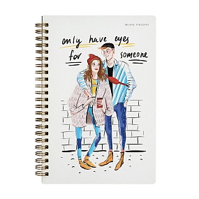 Тетрадь общая BrunoVisconti®
А5 (140 х 210 мм)
"MY EYES ON YOU" 60 л., клетка
Арт. 7-60-201/10