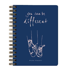 Тетрадь общая BrunoVisconti®
А6 (110 х 148 мм)
"BE DIFFERENT" 60 л., клетка
Арт. 7-60-005/05