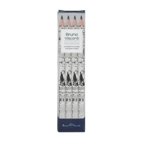 НАБОР ИЗ 4-Х КАРАНДАШЕЙ ЧЕРНОГРАФИТОВЫХ "HappyGraphix Jumbo. Газета" 4В, 3.5 MM
Арт. 21-0062/17-4
