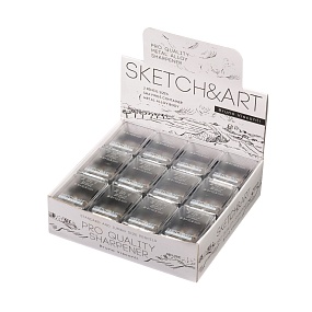 Точилка BrunoVisconti®
 (30 х 18 х 40 мм)
"Sketch&Art" 
Арт. 35-0052
