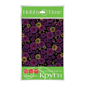 Поделочный картон HOBBY TIME
А4 (208 х 338 мм), 5 листов
круги
Арт : 11-410-82