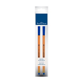 Набор BrunoVisconti®
из 2-х капиллярных  ручек
0.4 мм, синий, Basic
Арт. 36-0008-2