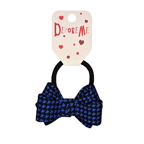 РЕЗИНКА ДЛЯ ВОЛОС "ТЕМНО-СИНИЙ БАНТИК В КЛЕТОЧКУ" 1 ШТ, 1 ВИД
Арт. 2-712/81