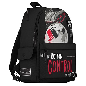 Рюкзак BrunoVisconti®
молодежный
черный 
«FOOTBALL.BLACK AND WHITE»
Арт. 12-003-163/01