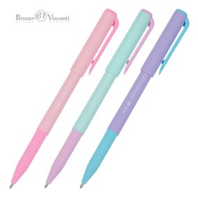 Ручка шариковая BrunoVisconti®
1 мм, синий
PrimeWrite Zefir
Арт. 20-0295/02