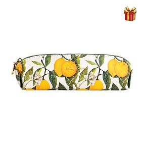 Косметичка BrunoVisconti®
 (22,5 х 6,5 х 8,5 см)
"FLORA.PARADISE.LEMONS"
Арт. 14-097/06