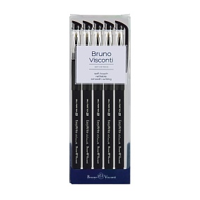 НАБОР ИЗ 5-ТИ РУЧЕК "EasyWrite.BLACK" ШАРИКОВАЯ 0.5 ММ, ЧЕРНАЯ
Арт. 20-0050-5