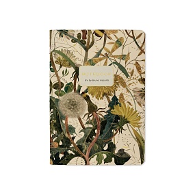 Тетрадь общая BrunoVisconti®
А6 (105 х 148 мм)
"FLORA.SUMMER GREENS" 32 л., клетка
Арт. 7-32-506/11