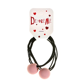 РЕЗИНКА ДЛЯ ВОЛОС "МАТОВАЯ ПАРОЧКА" 2 ШТ, 8 ЦВЕТОВ
Арт. 2-712/61