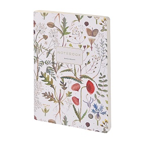 Тетрадь общая BrunoVisconti®
А5 (147 х 210 мм)
"FLORA.ЛУГОВЫЕ ТРАВЫ" мультиколор 60 л., линейка
Арт. 7-60-1315/01