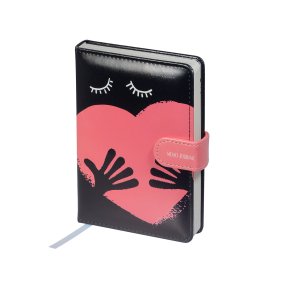 ЗАПИСНАЯ КНИЖКА "MEMO JOURNAL" А5,128 Л.  С ХЛЯСТИКОМ, БЛОК С ИЛЛЮСТРАЦИЯМИ "СЕРДЦЕ"
Арт. 3-566/06