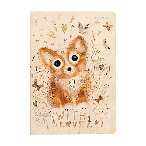 Тетрадь общая BrunoVisconti®
А5 (147 х 210 мм)
"ЩЕНОЧЕК.LOVE ME" 40 л., клетка
Арт. 7-40-001/194