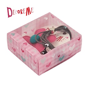 НАБОР АКСЕССУАРОВ ДЛЯ ВОЛОС "РОЗОВАЯ РОМАШКА" (РЕЗИНКИ И ЗАКОЛКА )
Арт. 2-722/28