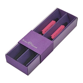 НАБОР ИЗ 2-Х РУЧЕК "HappyClick. Fresh & fruity. Питахайя" ШАРИКОВАЯ 0.5 ММ, СИНЯЯ (сиреневый футляр)
Арт. 20-0241/4848