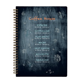 Тетрадь общая BrunoVisconti®
B5 (185 х 250 мм)
"COFFEЕ HOUSE 2022" 60 л., линейка
Арт. 7-60-007/08