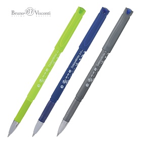 Ручка гелевая пиши-стирай автоматическая BrunoVisconti®
"DELETEWRITE"
0.5 мм, в тубе "Космос"
Арт. 20-0439