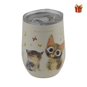 Термокружка "LOVE ME.КОТИКИ.СЧАСТЬЕ", 360 мл
Арт. 2-858/02